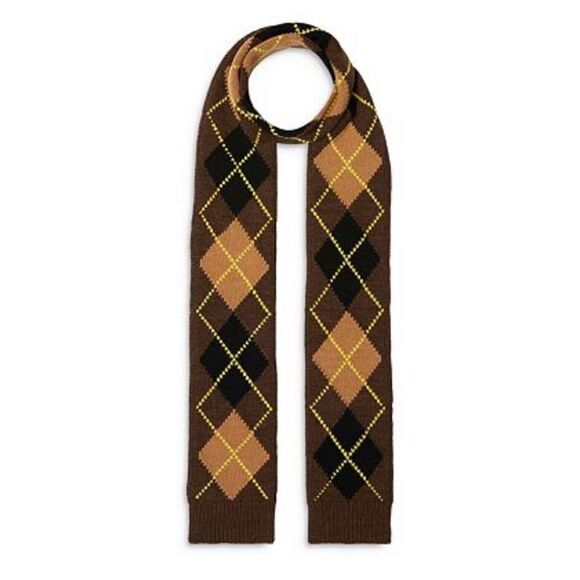 Burberry Argyle Wool-Cashmere Scarf - Picture 1 of 4
